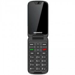 Teléfono móvil daewoo dw8005 para personas mayores/ 4g/ negro