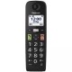 Teléfono Inalámbrico Panasonic KX-TGU112EXB/ Pack DUO/ Negro