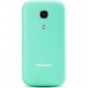 Teléfono móvil panasonic kx-tu400exc para personas mayores/ turquesa