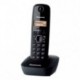 Teléfono inalámbrico panasonic kx-tg1611/ negro