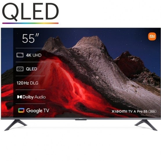 Televisor Xiaomi QLED TV A Pro 55 2026 55'/ Ultra HD 4K/ Smart TV/ WiFi