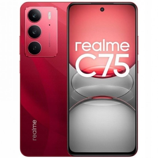 Smartphone realme c75 8gb/ 256gb/ 6.72'/ rojo