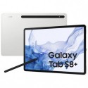 Tablet Samsung Galaxy Tab S8+ 12.4'/ 8GB/ 128GB/ Octacore/ Plata