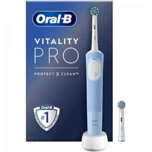 Cepillo Dental Oral-B Vitality Pro/ Incluye 1 Recambio/ Azul