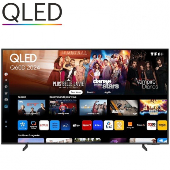 Televisor Samsung QLED Q60D TQ85Q60DAU 85'/ Ultra HD 4K/ Smart TV/ WiFi