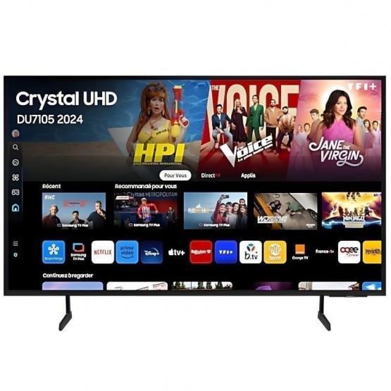 Televisor Samsung Crystal UHD TU65DU7105K 65'/ Ultra HD 4K/ Smart TV/ WiFi