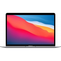 Apple MacBook Air 13.3'/ Apple Chip M1/ 8GB/ 256GB SSD/ GPU 7 Núcleos/ Plata