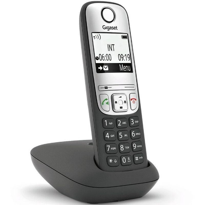 Teléfono Inalámbrico Gigaset A690/ Negro