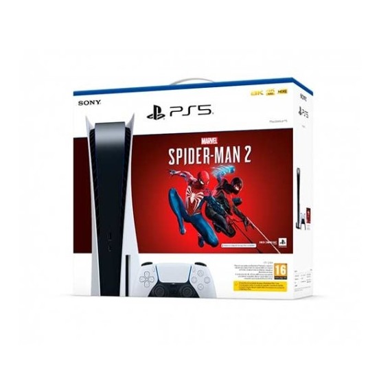 CONSOLA SONY PS5 + MARVEL'S SPIDER-MAN 2