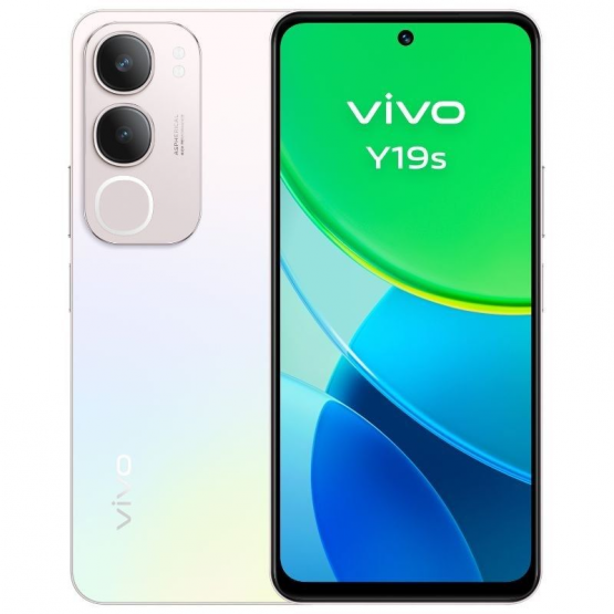 Smartphone vivo y19s 8gb/ 256gb/ 6.68'/ plata perla