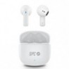 Auriculares Bluetooth SPC Zion 2 Play con estuche de carga/ Autonomía 7h/ Blancos
