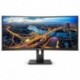 Monitor Profesional Ultrapanorámico Curvo Philips 346B1C 34'/ WQHD/ Multimedia/ Regulable en altura/ Negro