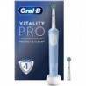 Cepillo Dental Braun Oral-B Vitality Pro/ Incluye 1 Recambio/ Azul