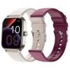 Smartwatch SPC Smartee Duo 3/ Notificaciones/ Frecuencia Cardíaca/ Blanco
