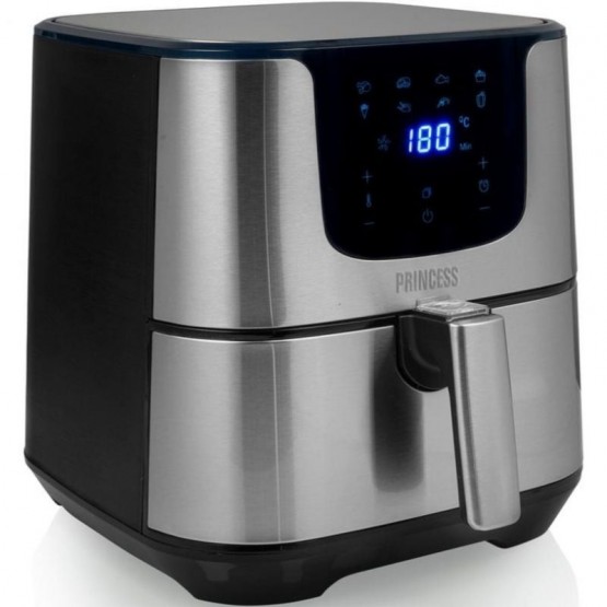 Freidora por Aire Airfryer / Sin Aceite Princess Deluxe Digital XXL 183312/ 1700W/ Capacidad 5,5L