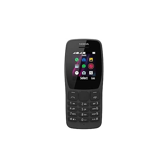 Teléfono Móvil Nokia 110/ Negro