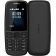 Teléfono Móvil Nokia 105/ Negro