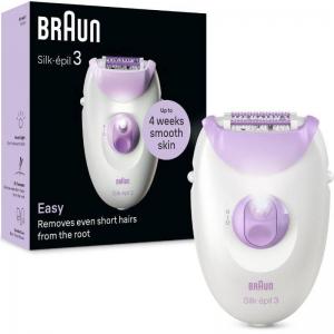 Depiladora Braun Silk Epil Series 3 SE3-000/ Con Cable