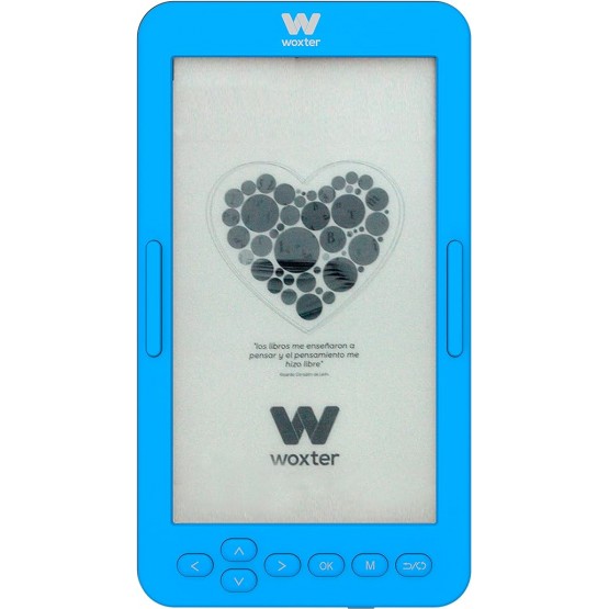 Libro Electrónico Ebook Woxter Scriba 195 S/ 4.7"/ Tinta Electrónica/ Azul