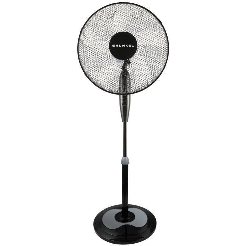 Ventilador de Pie Grunkel FAN-165X NG/ 50W/ 5 Aspas 40cm/ 3 Velocidades