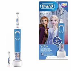 Cepillo Dental Braun Oral-B Vitality 100 Disney Frozen II/ Incluye Cabezal de Repuesto