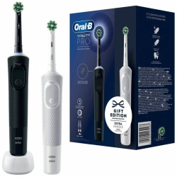 Cepillo Dental Braun Oral-B Vitality Pro Duo/ Pack 2 uds