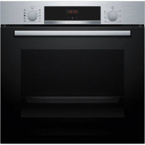 HORNO MULTIFUNCION BOSCH HQA514ES3 A+ 71 L. VAPOR AADIDO CRISTAL NEGRO/INOX