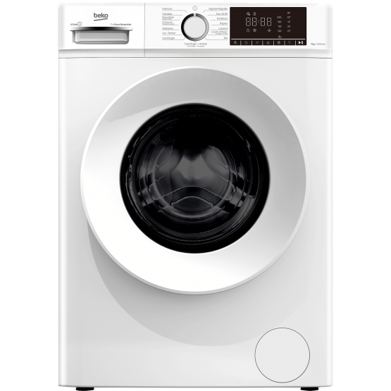 LAVADORA BEKO B1XW752WSPT B 7 KG. 1.200 R.P.M. INVERTER DISPLAY DIGITAL SERIE B 100