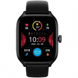 Smartwatch Huami Amazfit GTS 4/ Notificaciones/ Frecuencia Cardíaca/ GPS/ Negro Infinito