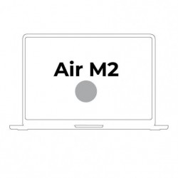 Apple Macbook Air 13.6'/ M2 8-Core CPU/ 8GB/ 512GB SSD/ 10-Core GPU/ Plata