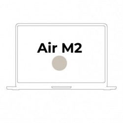 Apple Macbook Air 13.6'/ M2 8-Core CPU/ 8GB/ 512GB SSD/ 10-Core GPU/ Blanco Estrella
